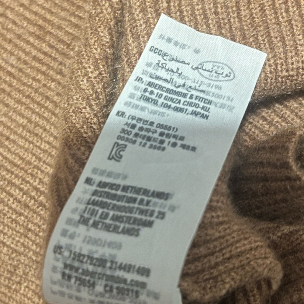 Abercrombie & Fitch Brown Long Sleeve Wrap Dress! Size small-H - Picture 4 of 10